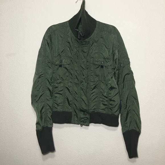 le chateau Jackets & Blazers - Le Chateau Forest Green Military Jacket Size M Ruched Style